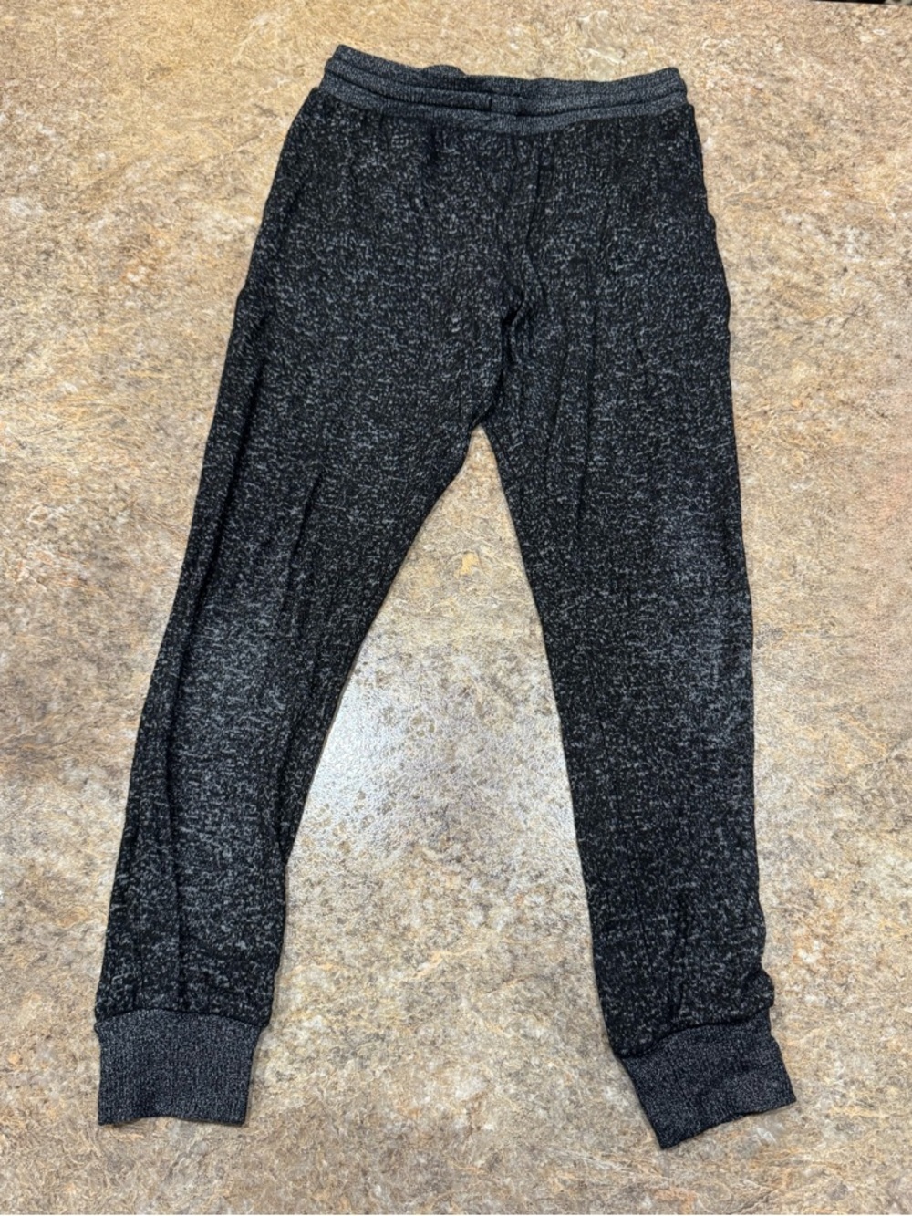 Zella Knit Jogger Pants Black Heather Size S (7/8)